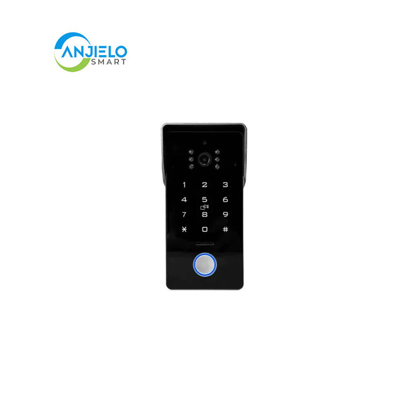 Anjielo Smart Home Tuya Smart IP Waterproof Doorbell with Dual Line Video & Wide Angle Camera