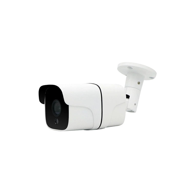 Anjielo Smart Home White Outdoor AHD Security Camera Full HD 1080P & Long-Range Infrared Night Vision for Clear Monitoring