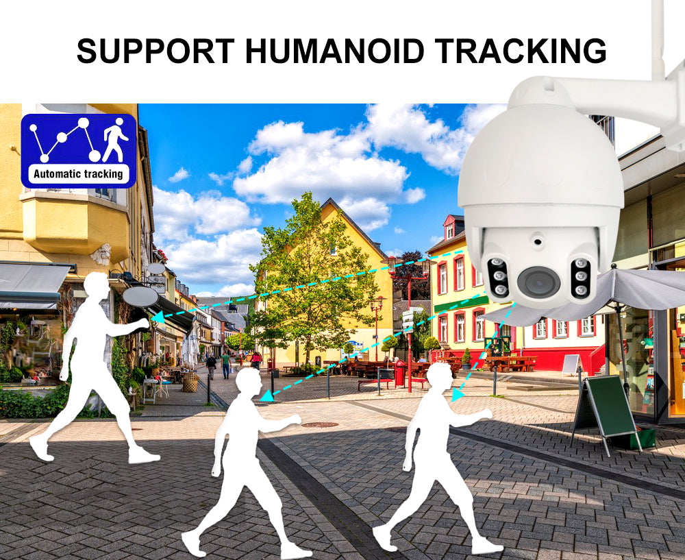 Wi-Fi HaLow Connectivity AI Motion Detection Dual Night Vision: Full-Color Light + Infrared Modes and Long-Range Wi-Fi HaLow Support