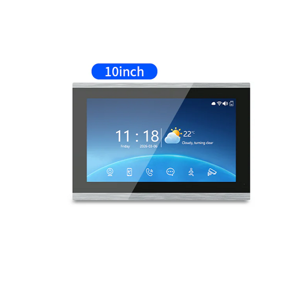 Anjielo Smart 4-Wire Video Intercom System Indoor Screen Digital Photo Frame& Home Intercom