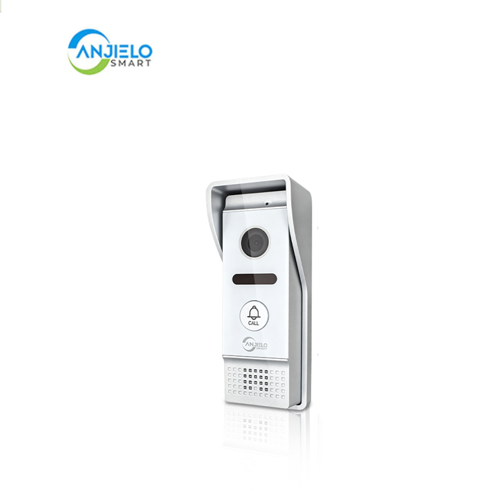 Smart WiFi Video Doorbell | Tuya App Video Intercom with Night Vision & Motion Alert, Waterproof Home Security Door Camera