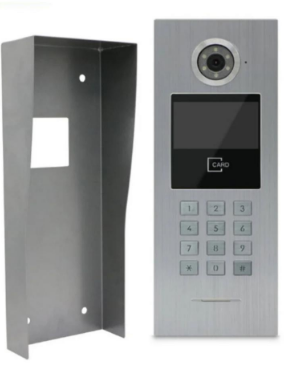 Anjielo Smart Home High Definition Tuya Smart Video Intercom System for Multiple Unit Buildings Includes KeyPad, IC Cards & Works up to 999 Users