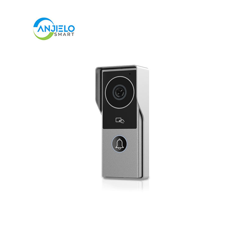 Anjielo Smart Home Security Video Doorbell System 140° Ultra-wide-angle HD Camera, IP65 Waterproof 24/7 Home Monitoring and Protection