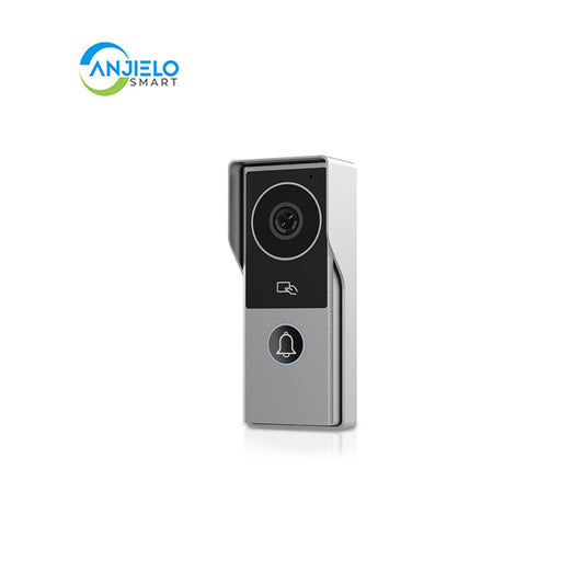 Anjielo Smart Home Security Video Doorbell System 140° Ultra-wide-angle HD Camera, IP65 Waterproof 24/7 Home Monitoring and Protection
