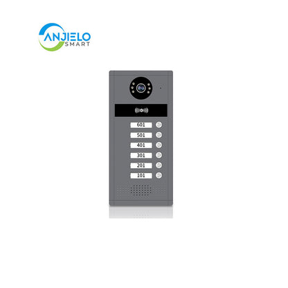 Anjielo Smart Home Newest Tuya Wifi AHD Doorphone with 7/10 Inch Monitors Video Intercom System  for Multi-family Users.