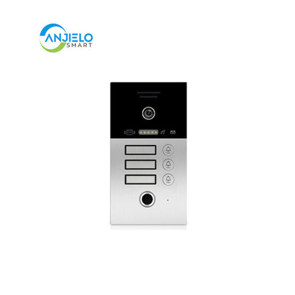 Anjielo Smart Home Doorbell 2 Wired 1080P Full HD Smart Video Doorbell - Door Camera with Wide Angle, Night Vision, 2-Way Audio, IP65 Weatherproof