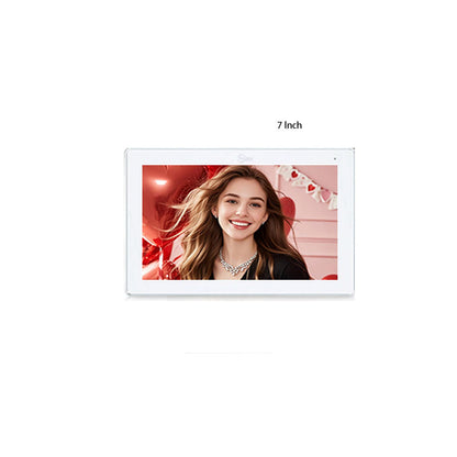 Anjielo Smart Home High Definition Tuya Smart Video Intercom System for Multiple Unit Buildings Includes KeyPad, IC Cards & Works up to 999 Users