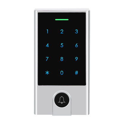 Tuya WiFi Smart Access Control Keypad | IP66 Waterproof Metal Door Keypad, App Remote Unlock, RFID Card & PIN Code, Doorbell, Access Record