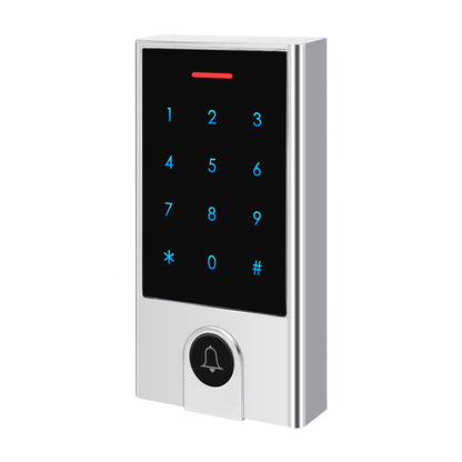 Tuya WiFi Smart Access Control Keypad | IP66 Waterproof Metal Door Keypad, App Remote Unlock, RFID Card & PIN Code, Doorbell, Access Record