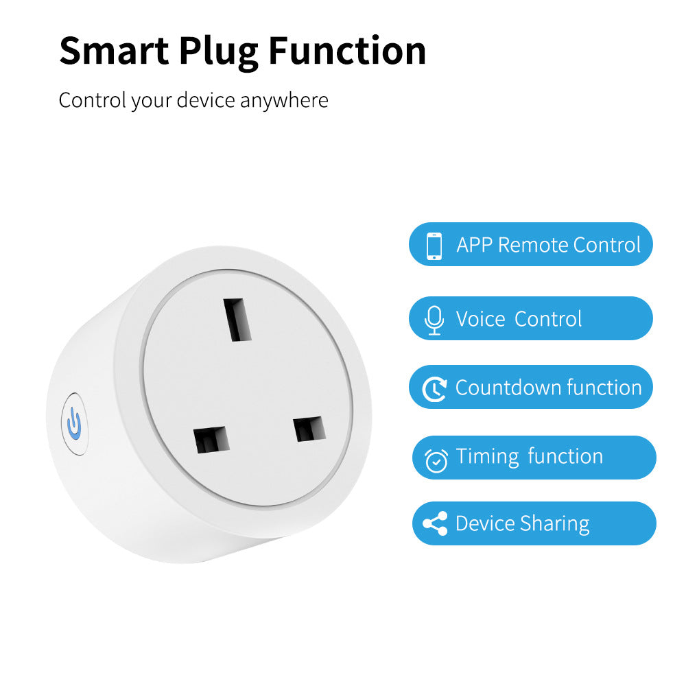 ANJIELO Smart Plug Pro Voice & App Control Your Home Anytime Anywhere tuya app
