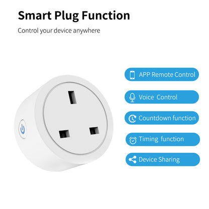 ANJIELO Smart Plug Pro Voice & App Control Your Home Anytime Anywhere tuya app