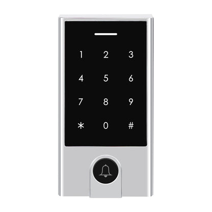 Tuya WiFi Smart Access Control Keypad | IP66 Waterproof Metal Door Keypad, App Remote Unlock, RFID Card & PIN Code, Doorbell, Access Record
