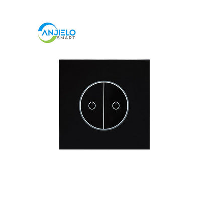 Anjielo Smart Home Tuya WiFi Smart Wall Switch 1/2/3 Gang Touch intelligent Touch Sensor LED Light Switches Smart Home