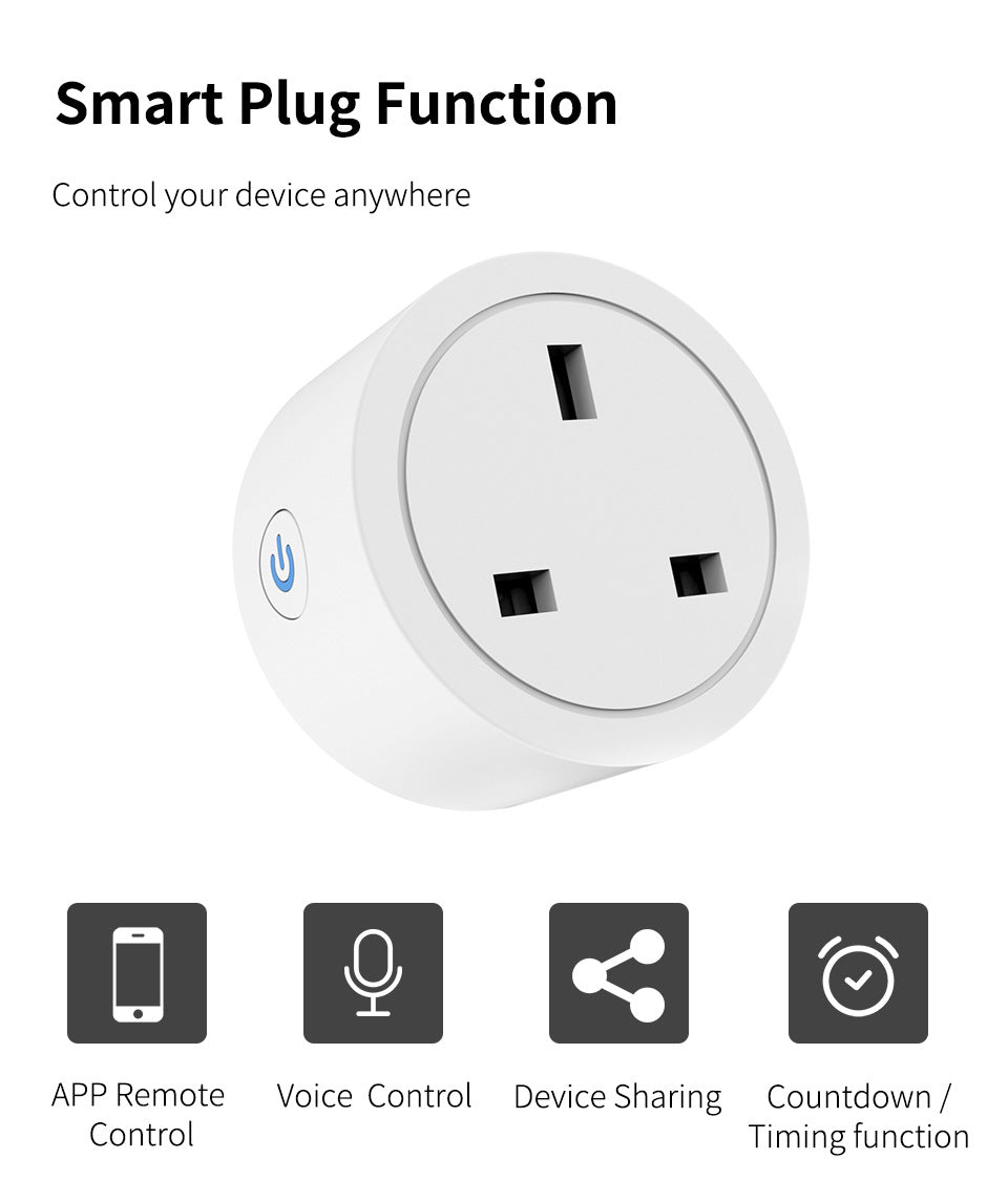 ANJIELO Smart Plug Pro Voice & App Control Your Home Anytime Anywhere tuya app