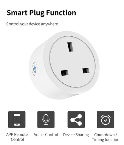 ANJIELO Smart Plug Pro Voice & App Control Your Home Anytime Anywhere tuya app