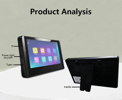 Anjielo AHD 7-inch touchscreen Smart Wireless Doorbell with Video Intercom doorbell tuya app