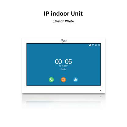 2025New Anjielo Tuya Smart  AI facial recognition building IP video intercom system 5-in-1 Unlock and Connect Multiple Monitors Integrated Solution