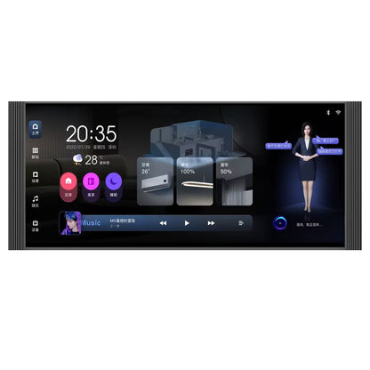Anjielo Smart Home Control Screen - 12-Inch IPS Display Remote Automatic Control Via Mobile App, Support 6 Language(English,Russian, Arabic, Persian, Polish, Portuguese)