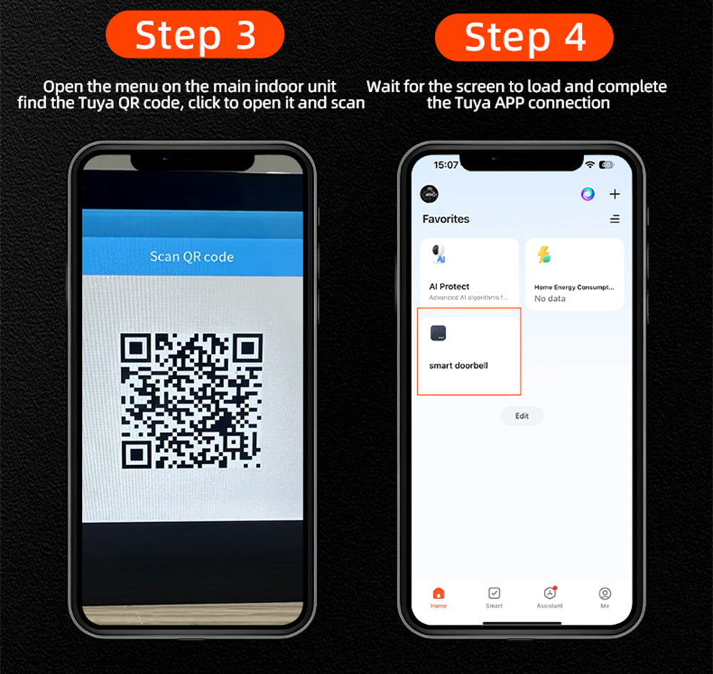 Anjielo AHD 7-inch touchscreen Smart Wireless Doorbell with Video Intercom doorbell tuya app