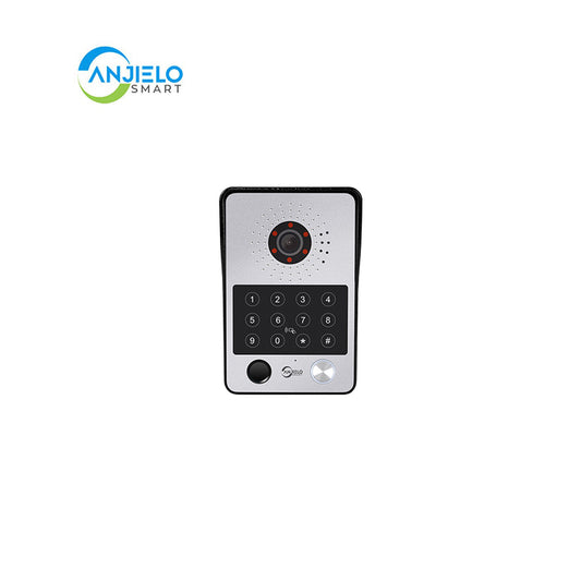 Anjielo Smart Home Multi-Featured Anjielo Security Doorbell Integrated Lock & Wide Angle IR LED Camera for Clear Daytime and Night Views