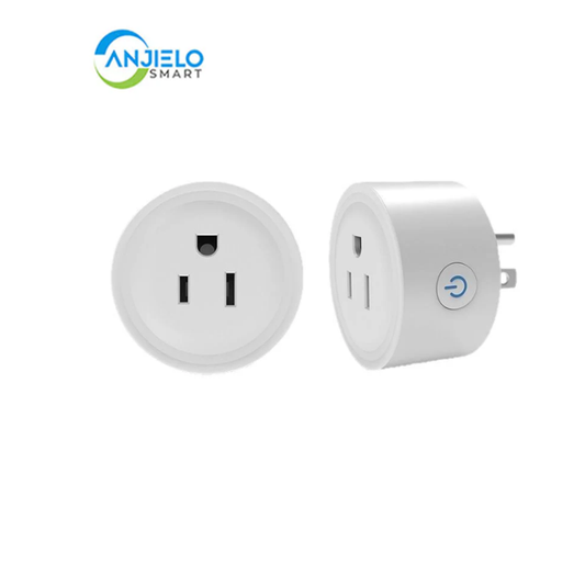ANJIELO smart home Wi-Fi Smart Plug Voice & Phone Control Your Devices Anywhere TUYA app
