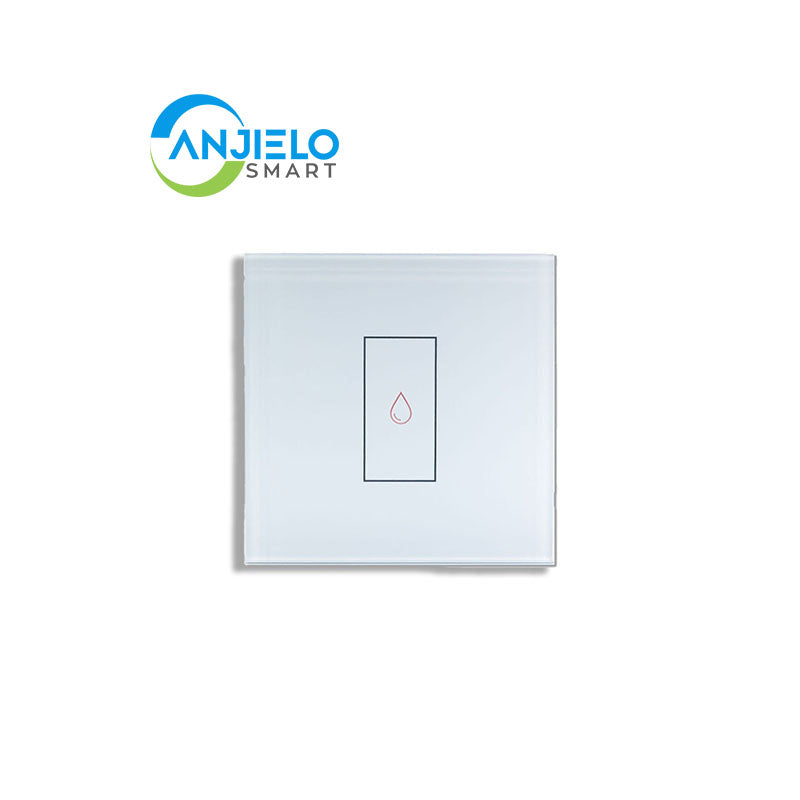 Anjielo Smart Home Tuya Water Heater Smart Switches, 20A WIFI Voice Remote Control Home Boiler Touch Wall Panel Timer Controller
