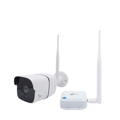 Anjielo Smart Home Weatherproof 2MP WiFi HaLow IP Camera with Motion Detection for Remote Monitoring