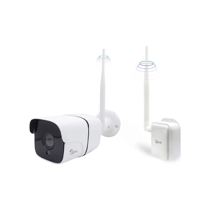 Smart Home Security 2MP Tuya IP Camera with Wi-Fi Connectivity & Extended Night Vision up to 1000m