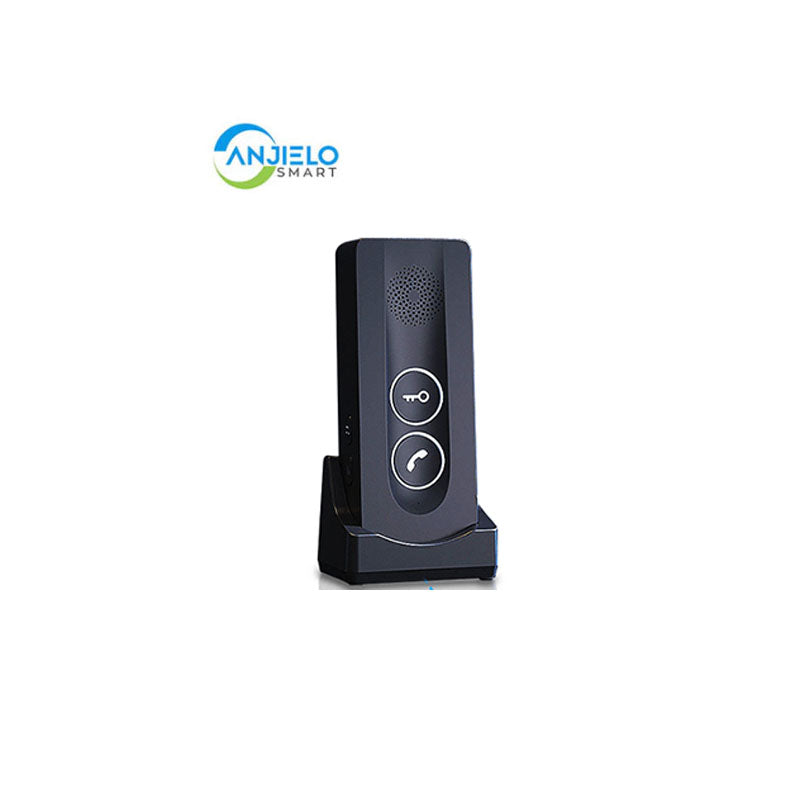 Anjielo Smart Home Wireless Video Intercom System for Building Wireless Unlocking Up to 500 Meters Strong Penetration Supports Multiple Users