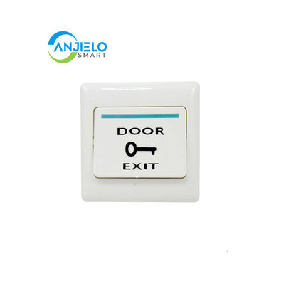 Anjielo Smart Home Door Exit Push Button release Switch automatically restoration for access control system normal open signal