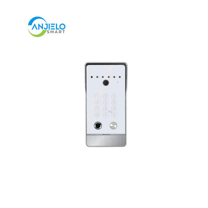 Anjielo Smart Home Large Size FHD 1080P Tuya Smart WiF Video Door phone Doorbell Camera with RFID Card unlcok Fingerprint and Passcode unlock for the Apartment Intercom System for Home Villa