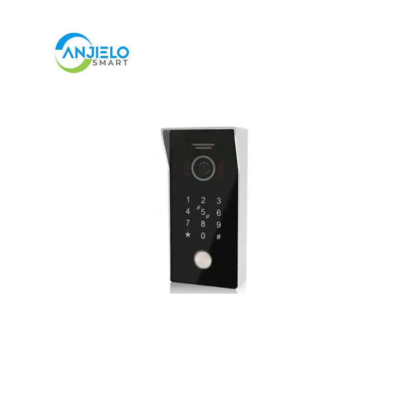 Anjielo Smart Home Tuya WiFi Video Doorbell RFID Keypad 1080P Smart Life Camera POE IP Intercom Access Control System Waterproof