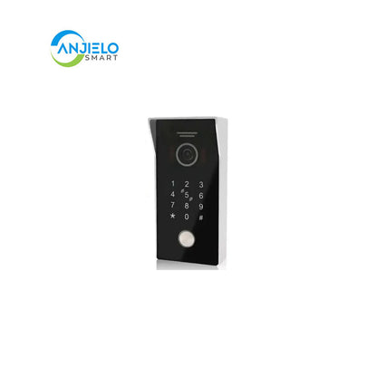 Anjielo Smart Home Tuya WiFi Video Doorbell RFID Keypad 1080P Smart Life Camera POE IP Intercom Access Control System Waterproof