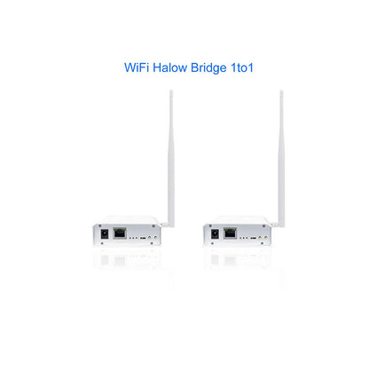Anjielo Smart Home 1 to 4 WIFI HaLow  Bridge Kit Outdoor Long Distance UP to 1000 meters Transmitter Receiver