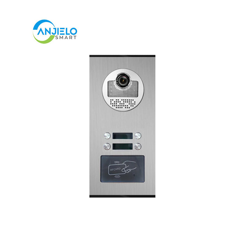 Anjielo Smart Home Tuya Wifi Video Doorphone Doorbell Camera Villa Wifi Video Intercom System for Multi-apartment