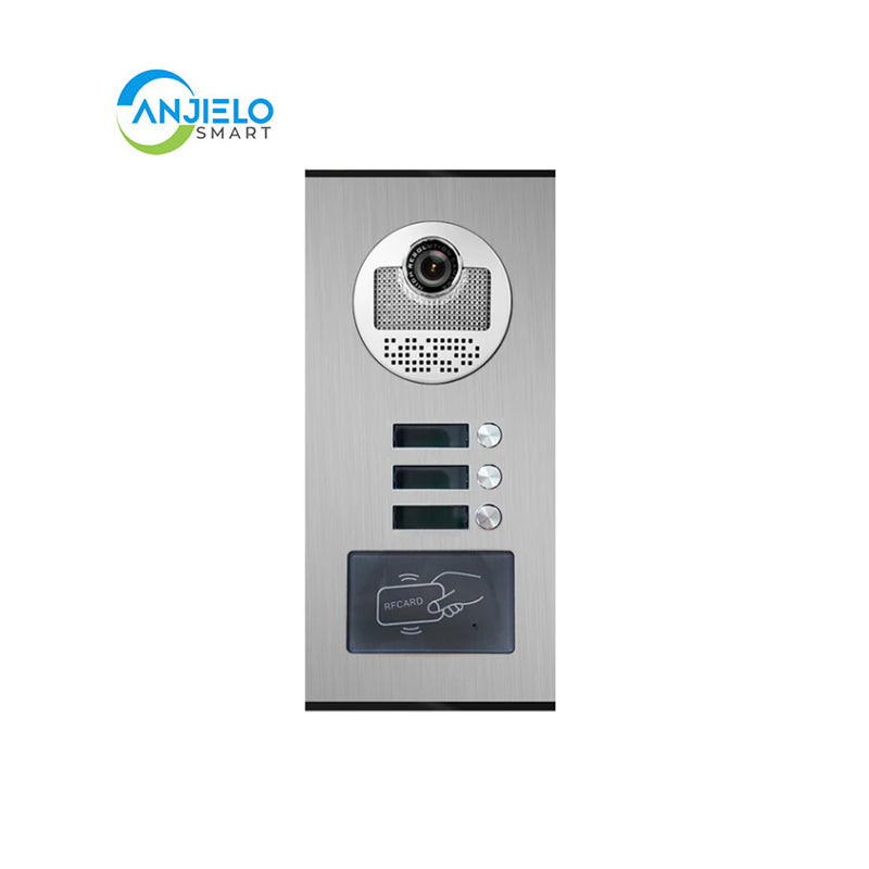 Anjielo Smart Home Tuya Wifi Video Doorphone Doorbell Camera Villa Wifi Video Intercom System for Multi-apartment