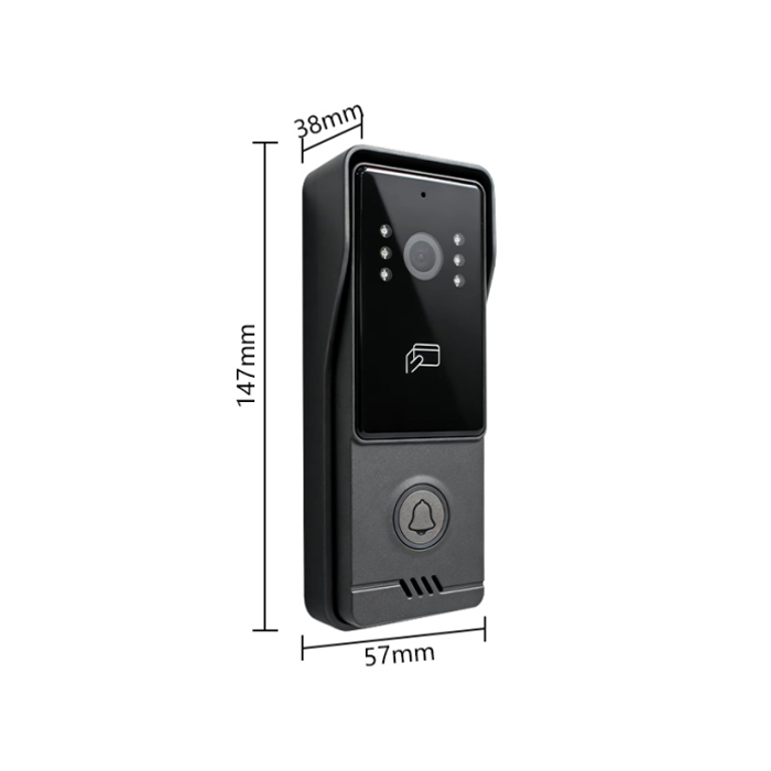 Smart WiFi Video Doorbell Camera | All-Weather Home Front Door Security Solution