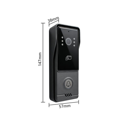 Smart WiFi Video Doorbell Camera | All-Weather Home Front Door Security Solution