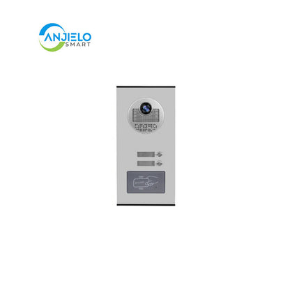 Anjielo Smart Home Video Intercom System 700TVL with RFID Access Outdoor Camera Video Doorphone Doorbell IR Night Vision for 2/3/4/6/8/10/12 for Multi-Room of Apartments and Villa
