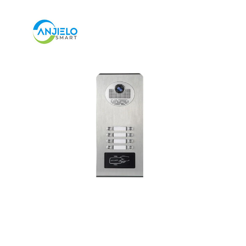 Anjielo Smart Home Tuya Wifi Video Doorphone Doorbell Camera Villa Wifi Video Intercom System for Multi-apartment