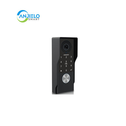 Anjielo Smart Home 2 Wired Video Doorbell with IC Card Password Waterproof with Motion Detection for Monitoring