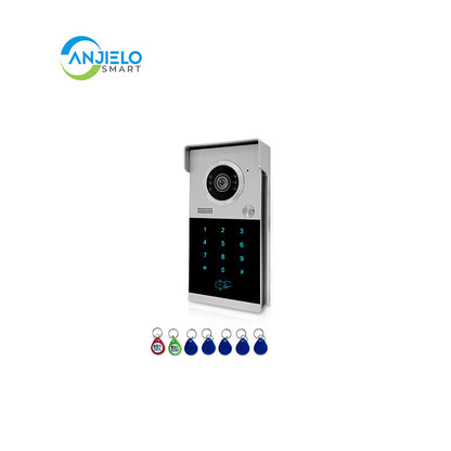 Anjielo Smart Home HD Video Intercom System Video Doorbell Support Tuya Wifi ID UnlockingFor home
