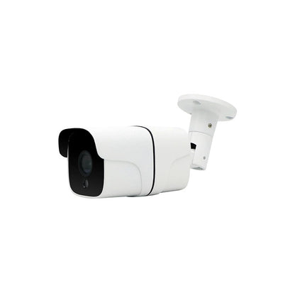 Anjielo Smart Home White Outdoor AHD Security Camera Full HD 1080P & Long-Range Infrared Night Vision for Clear Monitoring