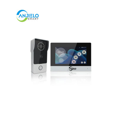 Anjielo Smart Home Video Door Phone Call Intercom System Doorbell Big Screen 1080P Smart Tuya IP Wifi Villa Video Intercom for Home