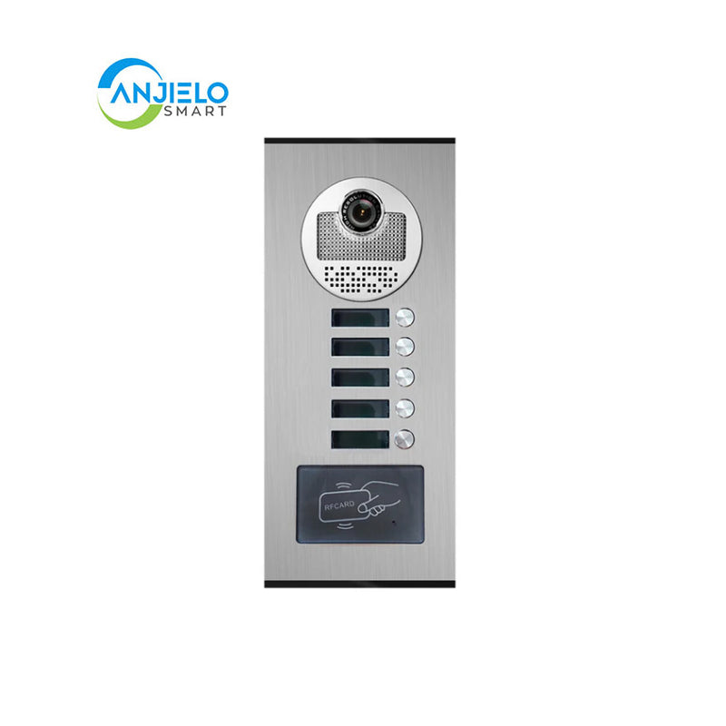 Anjielo Smart Home Tuya Wifi Video Doorphone Doorbell Camera Villa Wifi Video Intercom System for Multi-apartment