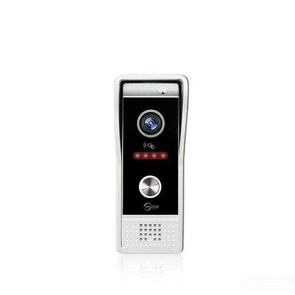 Anjielo Smart Home Metal Doorbell Video Intercom Outdoor Unit Compatible CVBS/720P/1080P IP65 Waterproof Infrared Night Vision With RFID Swipe Card