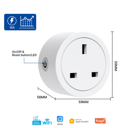 ANJIELO Smart Plug Pro Voice & App Control Your Home Anytime Anywhere tuya app