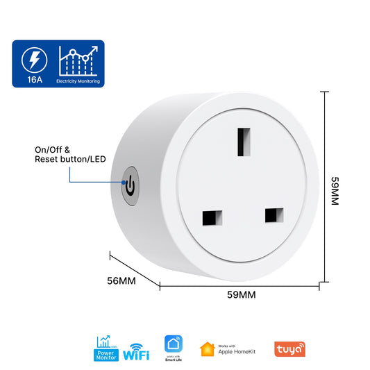 ANJIELO Smart Plug Pro Voice & App Control Your Home Anytime Anywhere tuya app