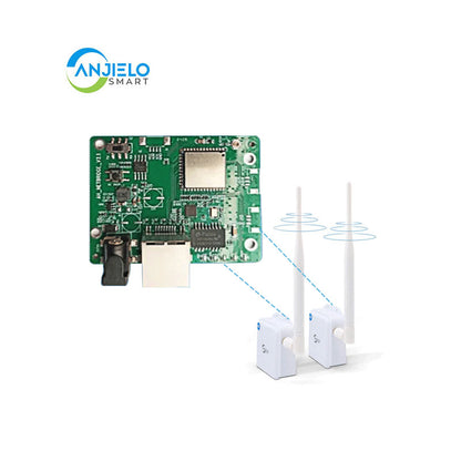 Anjielo DC 24v 36V 48V Smart Home WiFi HaLow Image Number Integrated Long Distance Transmission 802.11AH Low Frequency Modul