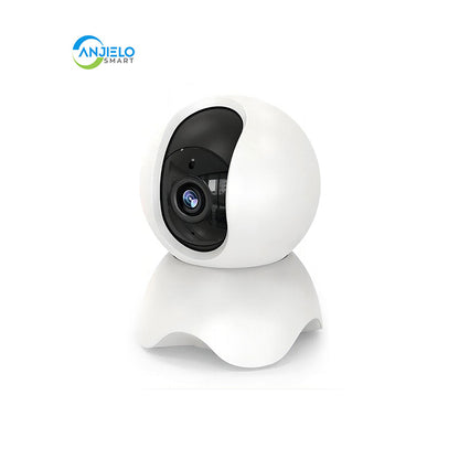 Anjielo Smart Home Tuya-Enabled Indoor IP Camera for Baby Monitoring/Security Surveillance 2.4GHz Wi-Fi Compact Mini Housing